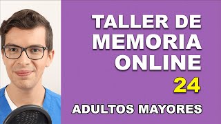 Activities to Improve Memory in Older Adults Online Memory Workshop No 24