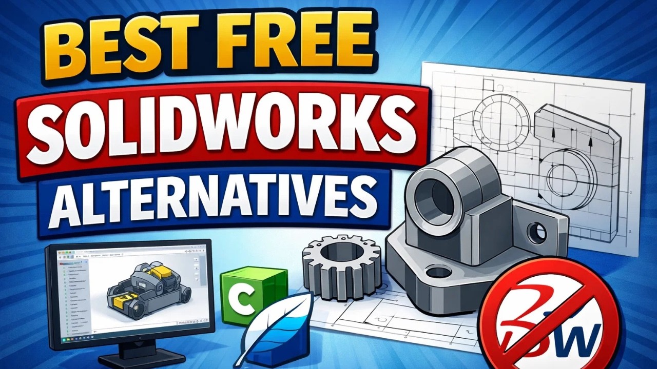 Top 5 Best Free SolidWorks Alternatives 2026 - YouTube