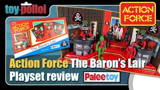 All New Palitoy Inspired Action Force Playset - The Baron's Lair review - Toy Polloi