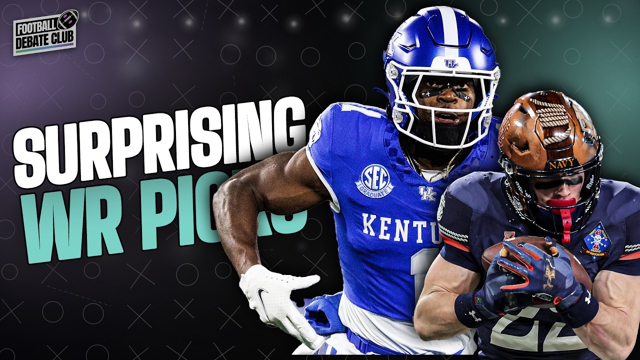 Most Surprising WR Picks: Lions & Steelers Steals + More