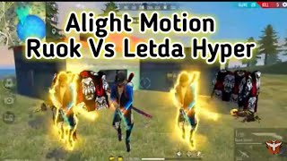 PERTARUNGAN TEAM RUOK FF👽🇹🇭 VS LETDA HYPER👿🇮🇩!!!
