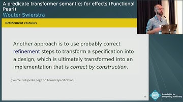 A predicate transformer semantics for effects (Functional Pearl)