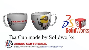 Solidworks Videos | How to make a Cap and Insert Decals with Solidworks.