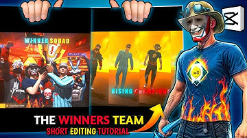 THE WINNERS TEAM EDITING TUTORIAL LIKE @BONEX4_FF 🤯 | BONEX FF NEW SHORTS EDITING TUTORIAL 🥵