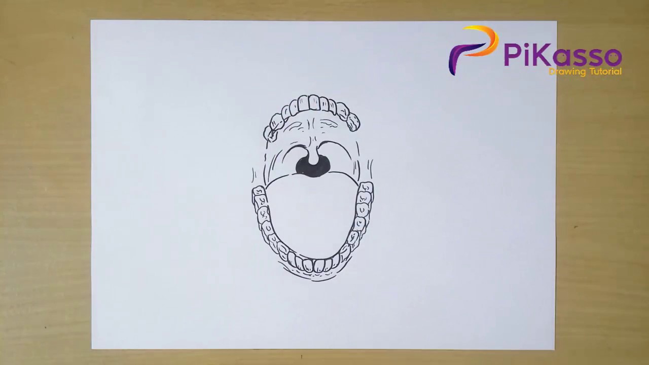 How to Draw a Mouth step by step - YouTube