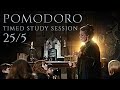  study session with mcgonagall  pomodoro 255 timer harry potter inspired ambience for study 