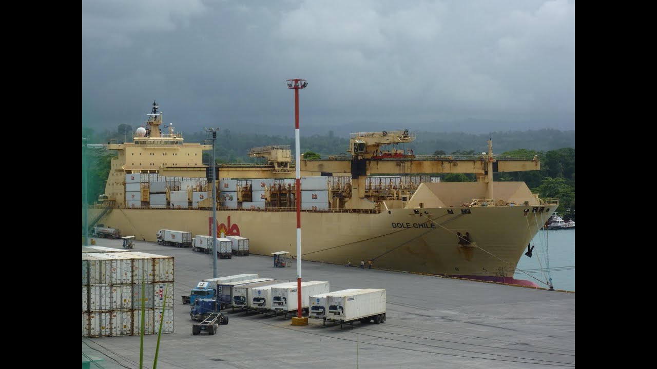 That's where the banana come frome: Banana freight ships in Costa Rica video phone beyonce mp3