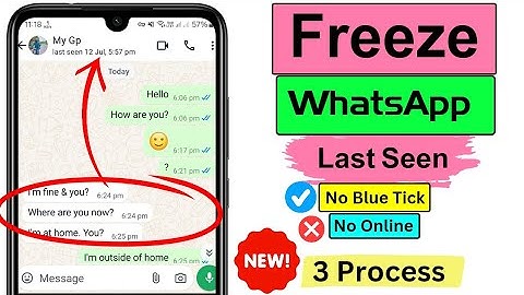 How to Freeze Whatsapp Last Seen 2025 (3 Easy Process)