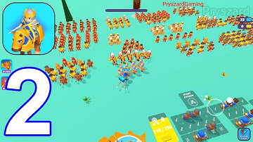 Tiny Commander - Gameplay Walkthrough Part 2 Army Commander (iOS,Android Gameplay)