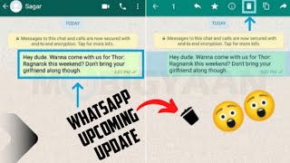 News For WhatsApp Users | New Update | 2022 | Software World | Upcoming Update | WhatsApp Chats screenshot 2