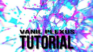 Stylish Plexus effect background in After Effect