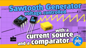 Sawtooth Generator for your Electronics lab feat. Current Source and Comparator