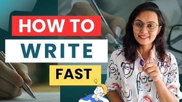 How To Write Fast With Good Handwriting 🔥|| Increase Writing Speed || Heema Jain 
