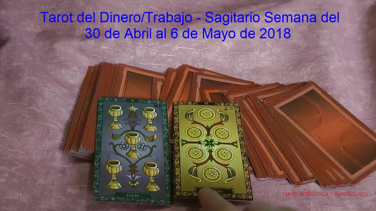 Tarot Trabajo/Dinero Sagitario - 30 de Abril al 06 de Mayo de 2018 ...