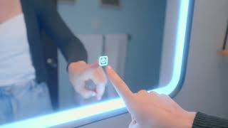 Helene Led Mirror With Frame Simple Bathroom Lighting In Daily Use Inyouths