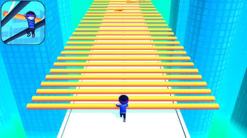 Roof Rails Top Levels Gameplay Walkthrough (iOS,Android) New Video Game Mobile Free RR021222