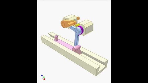Design and concept of Slider crank mechanism with elbow lever 1480p