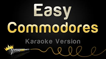 Commodores - Easy (Karaoke Version)
