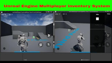 Unreal Engine Multiplayer inventory System