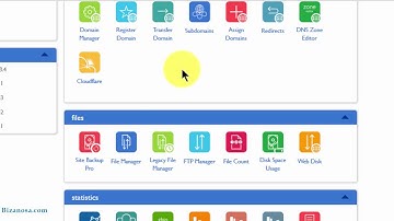 9 Cpanel crash course on bluehost