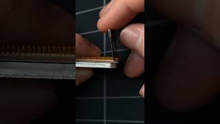 How to fix bent pins on a cpu #computerrepair #pcrepair #pctips #pcgaming #gamingpc