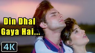 'Din Dhal Gaya Hai' Full 4K Video Song | Saif Ali Khan, Twinkle Khanna - Dil Tera Diwana