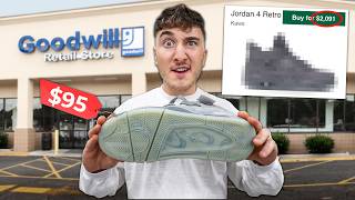 I Bought The 5 Most Expensive Sneakers At The Thrift Store!