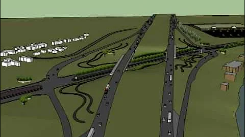 I-75 Exit 47 Interchange Animation
