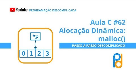 Linguagem C | Aula 62 - Alocação Dinâmica: malloc()