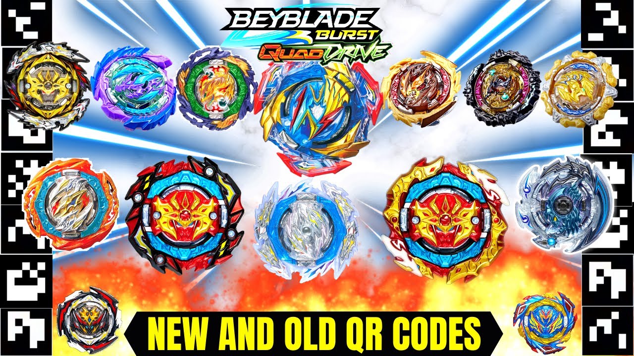 Olá Bladers deixamos aqui algums codigos QR do APP Beyblade Burst.