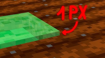 can 1 pixel of slime block save you?