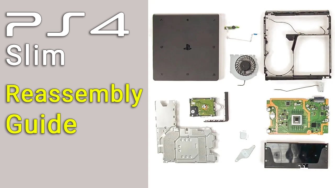 PlayStation 4 Slim Thermal Paste Replacement - iFixit Repair Guide