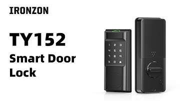 TY152 Smart Lock Installation Tutorial Video