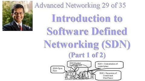CSE 570-13-16A: Introduction to Software Defined Networking (SDN) (Part 1 of 2)