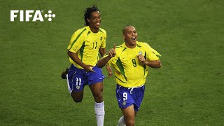 Pele, Ronaldo, Ronaldinho | Brazil - Best #FIFAWorldCup goals