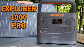 A power station with 1000w of power! Jackery Explorer 1000 Pro