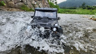 Mercedes-Benz G 500. (SCX10iii Jeep Wrangler Rubicon JK) #1