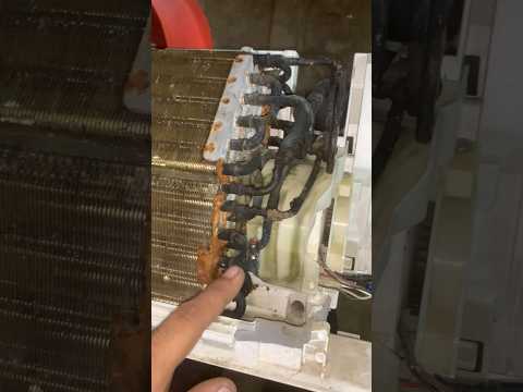 Coil repair R32 gas Ac #acrepair #acrepairing #actips #hvac
