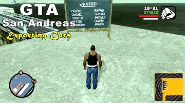 GTA San Andreas: Exporting Cars