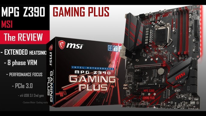 MSI Z390 GAMING PLUS Motherboard Review