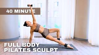 FULL BODY PILATES SCULPT WITH WEIGHTS