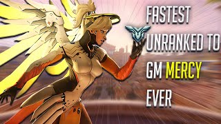 The Fastest MERCY Unranked To GM EVER? | Overwatch 2