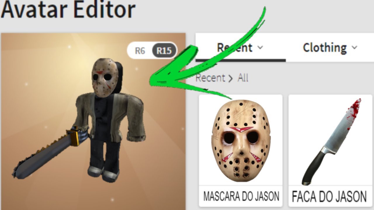 roblox, Jogando Roblox, jason no roblox, como virar o jason no roblox, ki.....