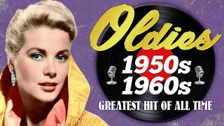 Non-Stop Golden Oldies 🎵 Greatest 50s & 60s Hits (The Beatles, Paul Anka, Sinatra, Elvis)