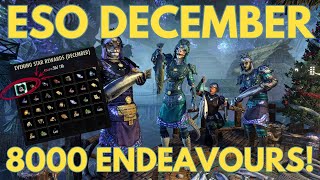 ESO December Log In Rewards and Endeavours - What to Buy!