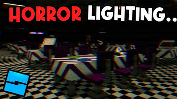 How to Make HORROR LIGHTING... | Roblox Studio