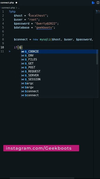 How to connect PHP with MySQL Database | Step by Step Guide | Geekboots ...