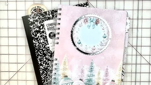 New Way to Alter a Composition Notebook!!