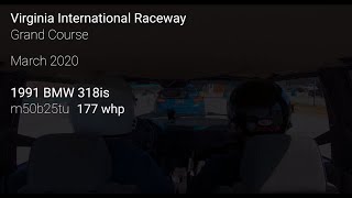 M50 E30 at VIR Grand Course: Trackday Warm-up Laps
