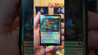 MTG: TMNT – HUGE Last Card! 💥🐢 $10+ Profit! #collectorbooster #mtg #mtgshorts #tcg #magiccards